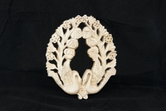 Lime  Wood Carving of a n Art Deco Design