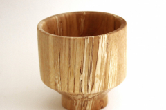 Raised Spalted beech bowl